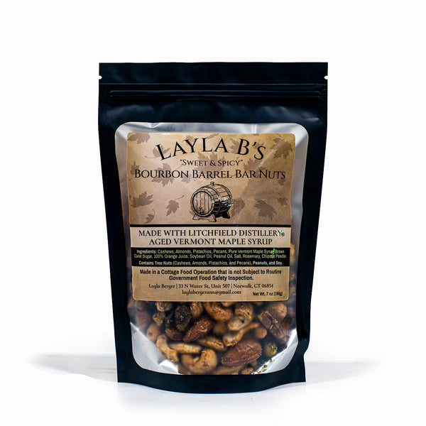 Layla B's Bourbon Barrel Bar Nuts